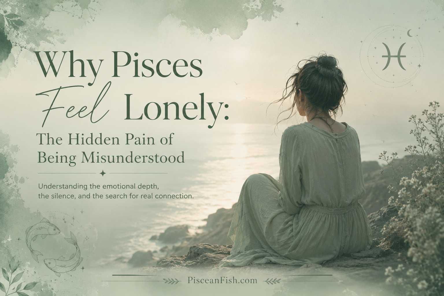 Why Pisces Feel Lonely Even When Surrounded by People