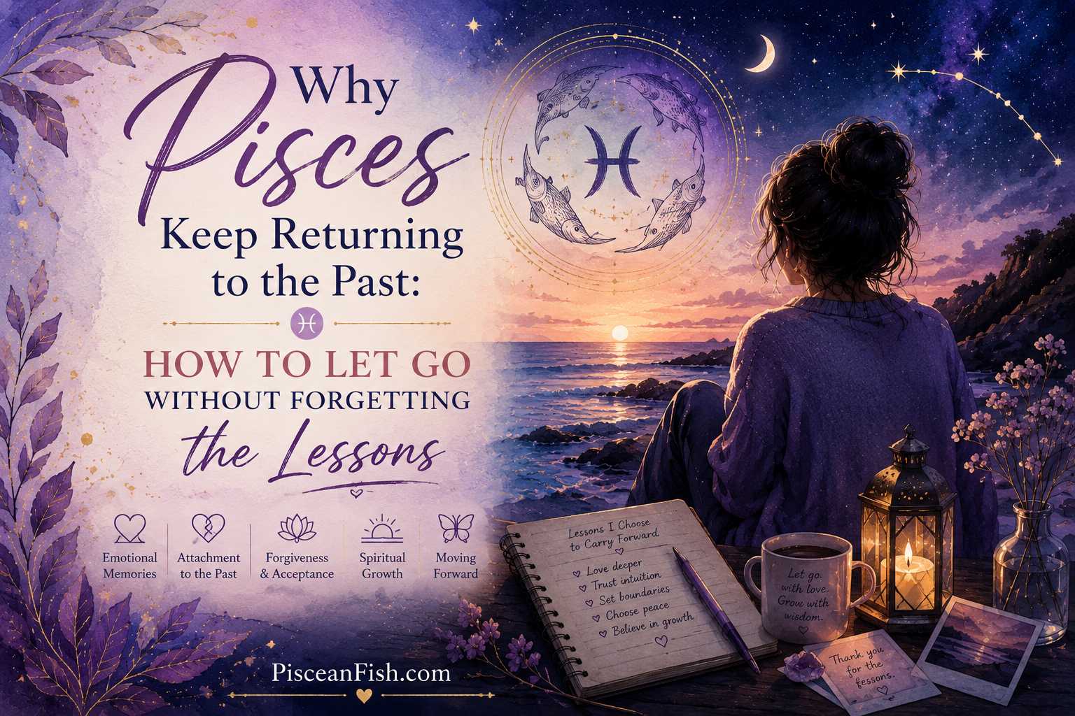 Why Pisces Keep Returning to the Past: How to Let Go Without Forgetting the Lessons