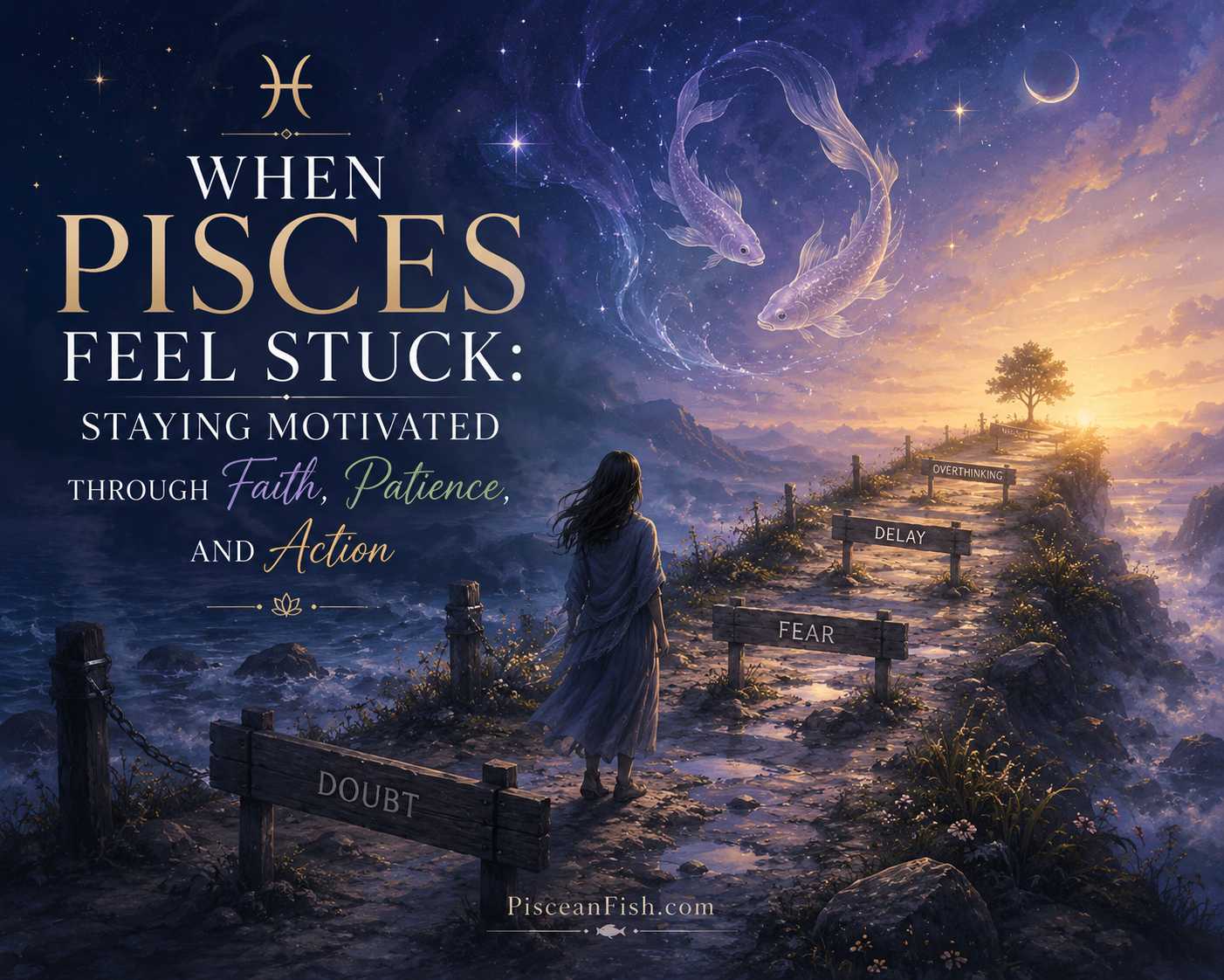 When Pisces Feel Stuck: Staying Motivated Through Faith And Patience
