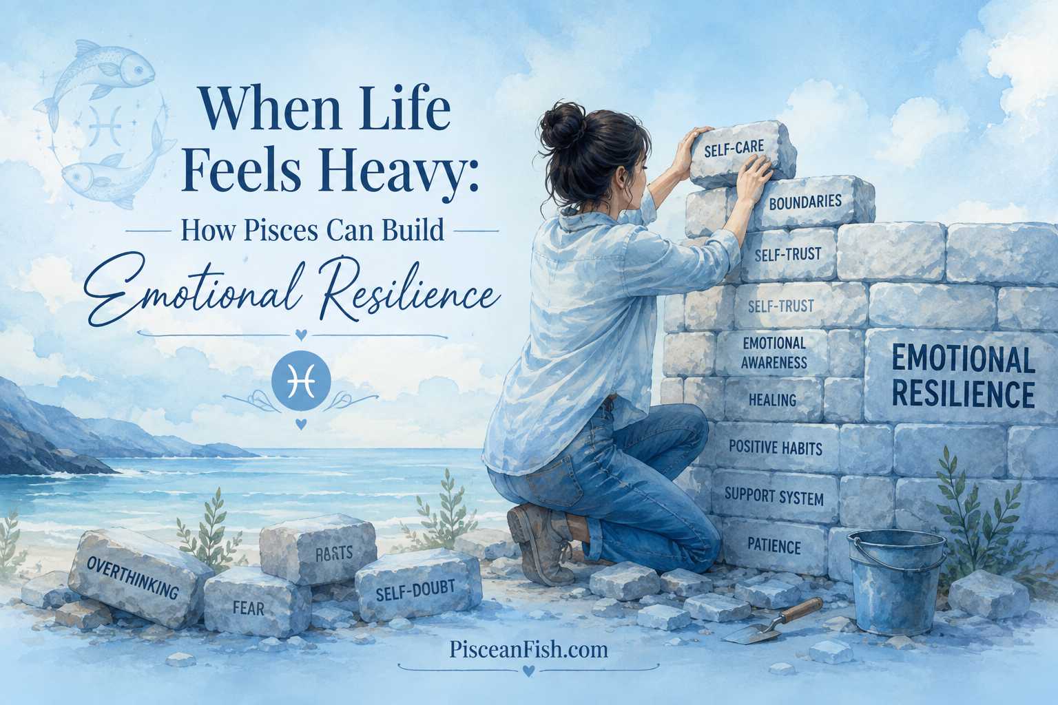 When Life Feels Heavy: How Pisces Can Build Emotional Resilience