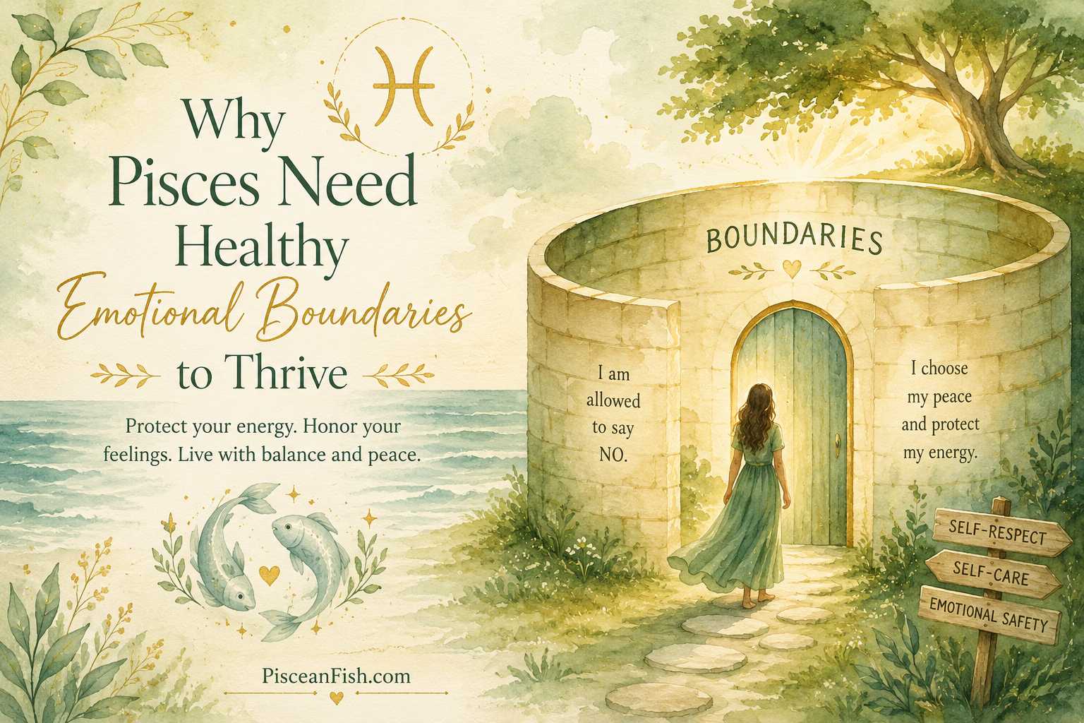 Why Pisces Need Healthy Emotional Boundaries to Thrive