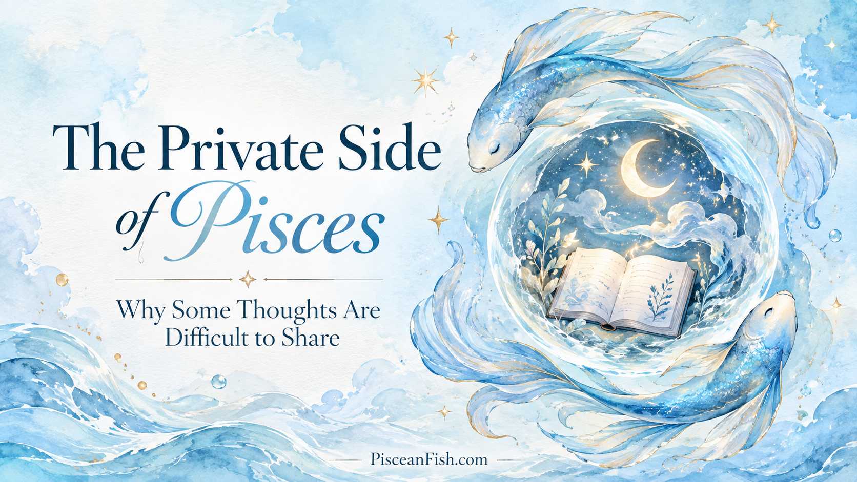 The Private Side of Pisces: Why Some Thoughts Are Difficult to Share