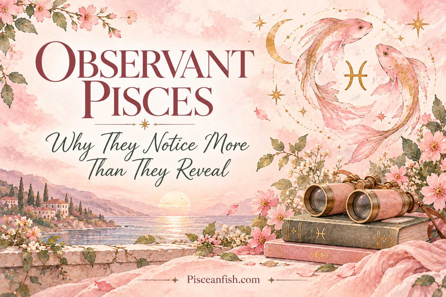 Observant Pisces: Why They Notice More Than They Reveal
